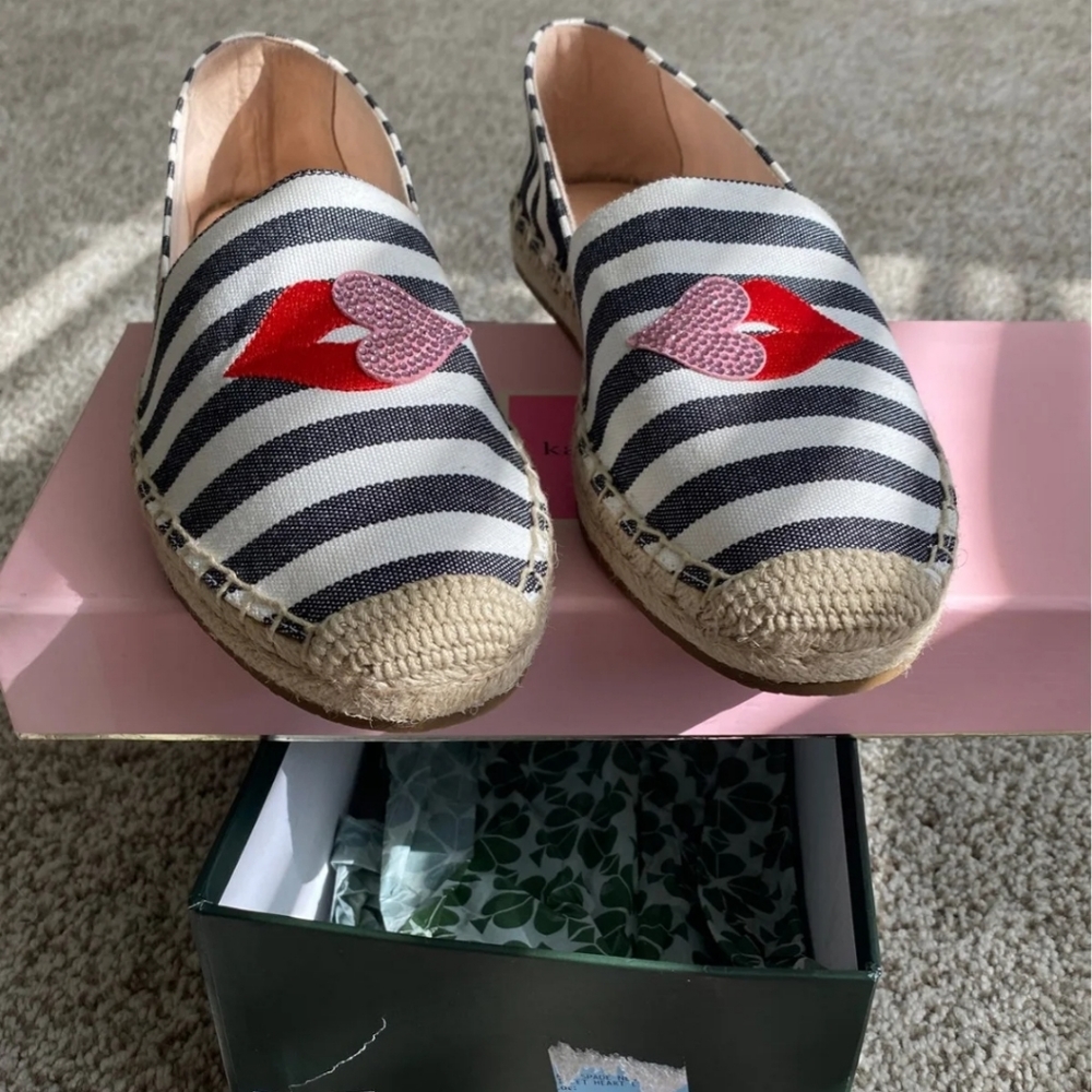 Kate Spade Lips Gimlet Espadrille